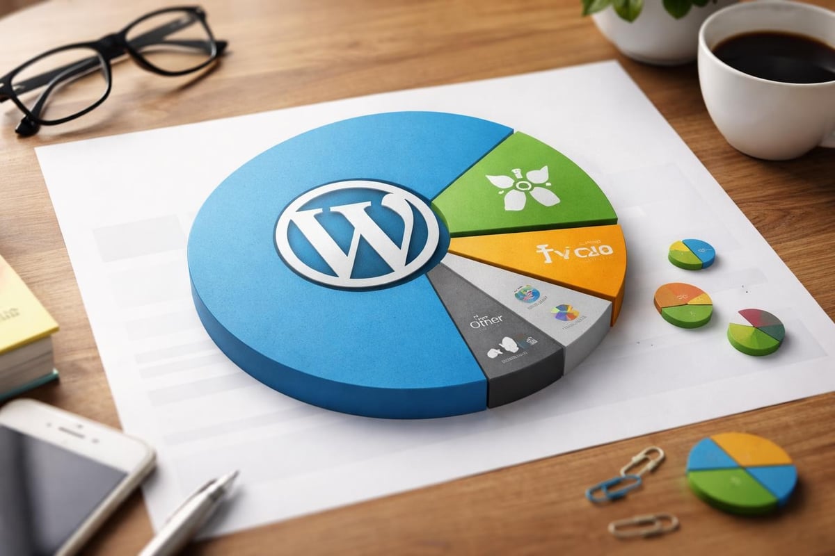 WordPress Marktanteil Deutschland