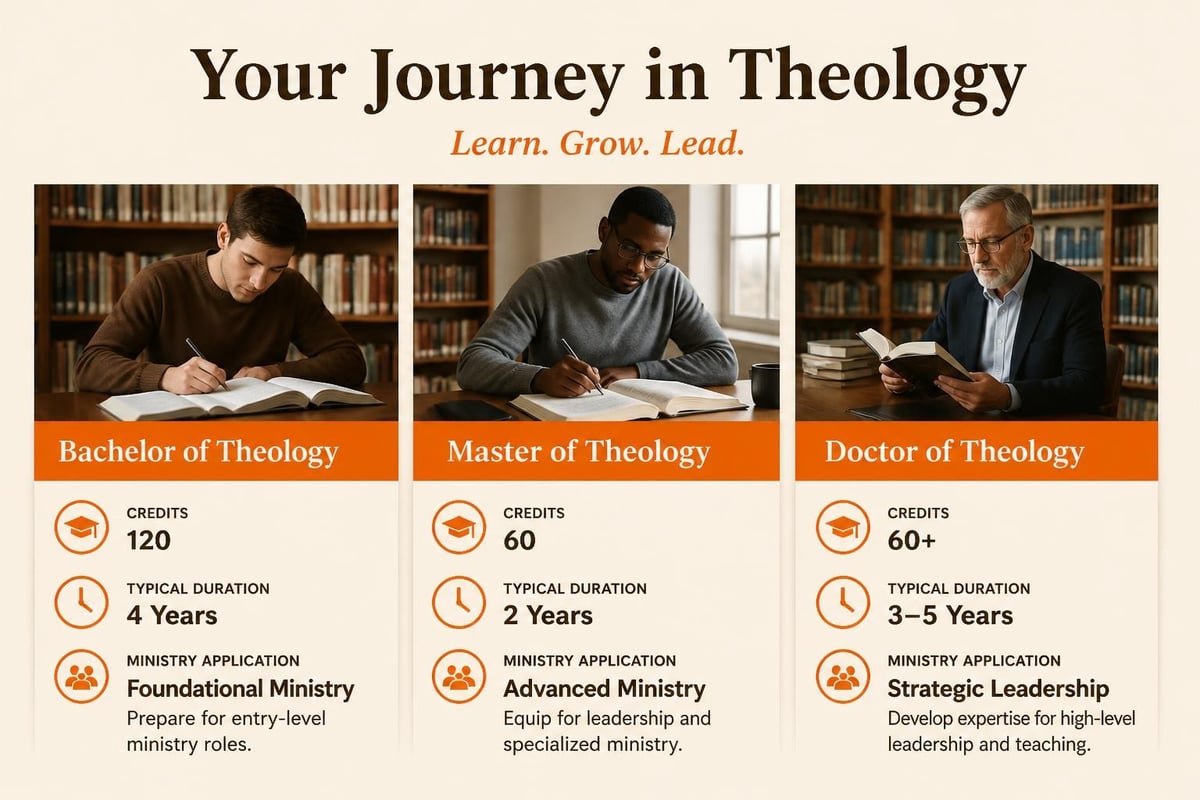 Online theology degree pathways