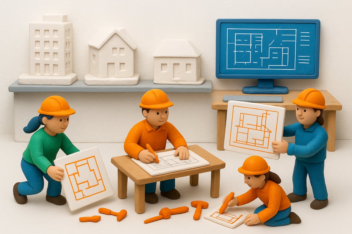 Soorten bouwkundige tekeningen en hun toepassingen