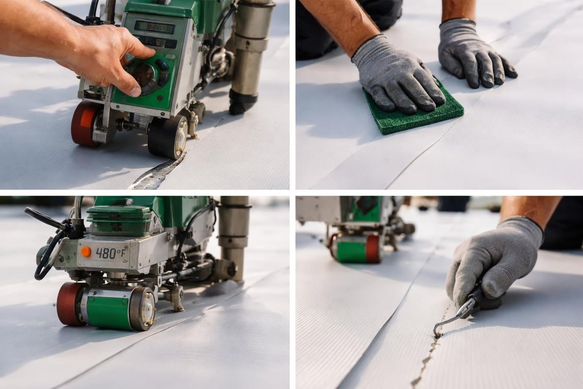 TPO seam welding process