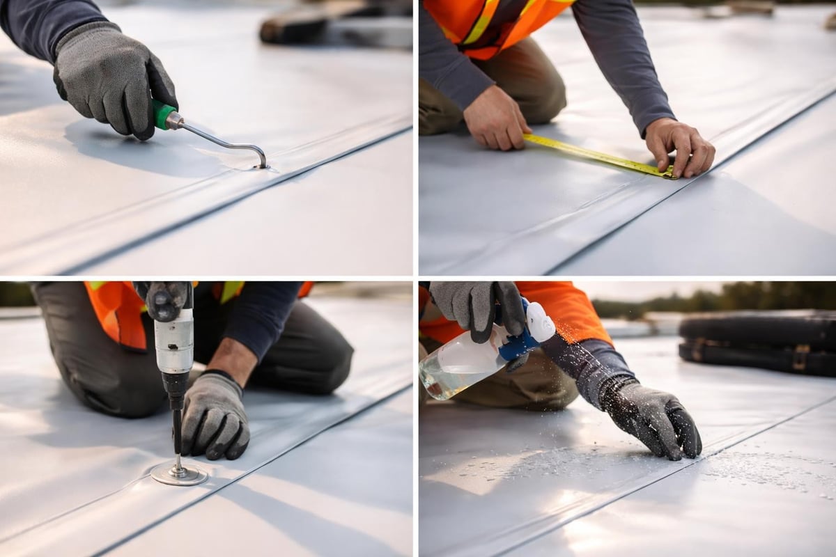 TPO installation quality control