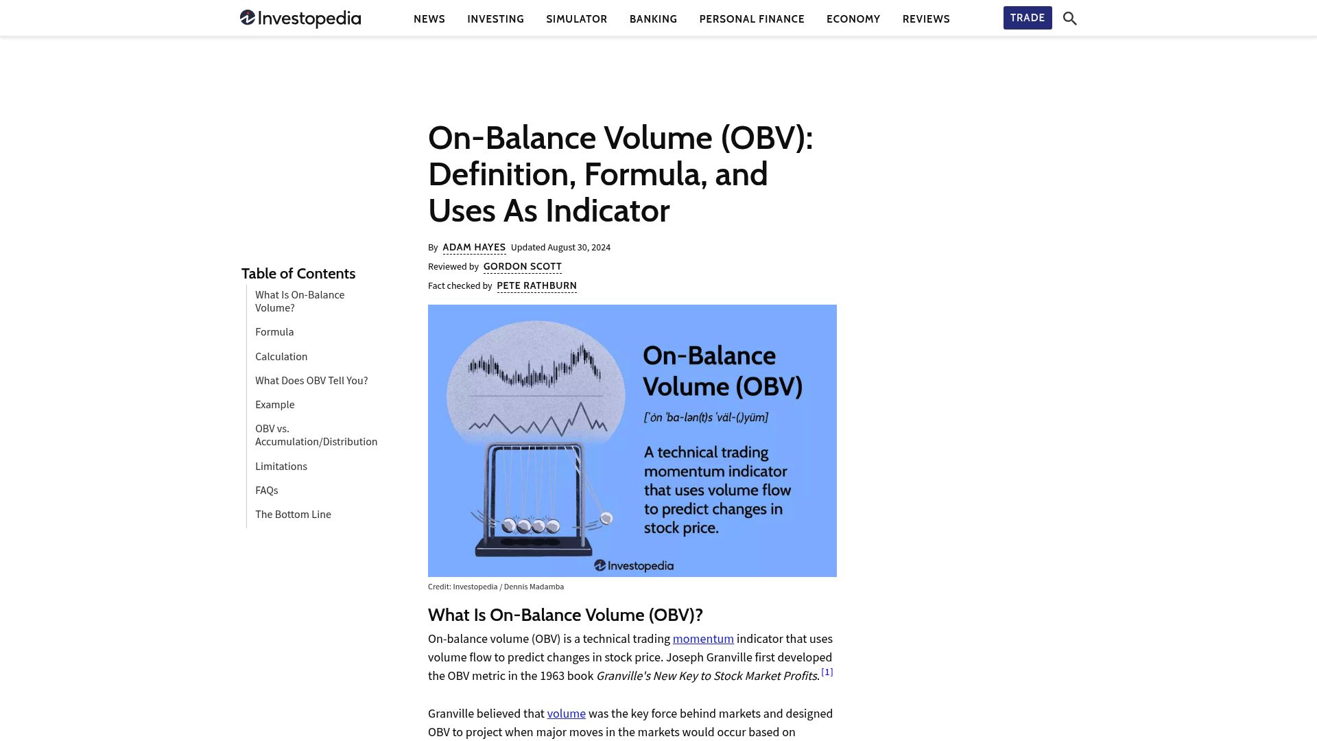 7 Best Trader Indicators for 2025: Essential Tools for Success - On-Balance Volume (OBV)