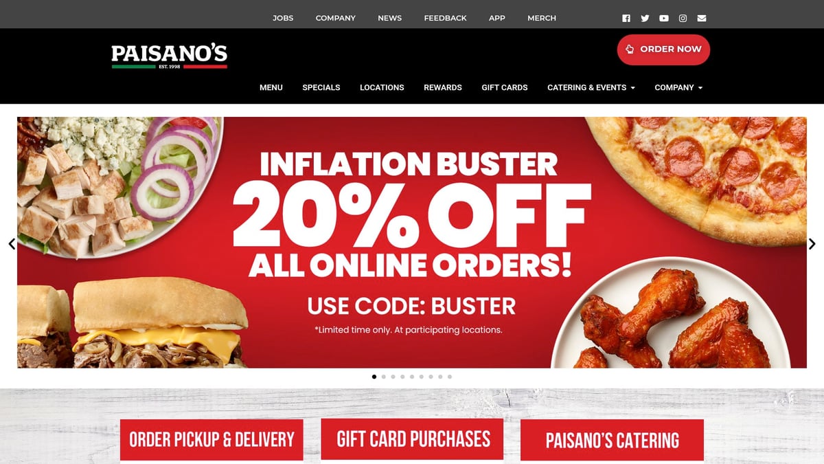 9 Amazing Near Pizza Near Me Spots to Try in 2025 - Paisano’s Pizza