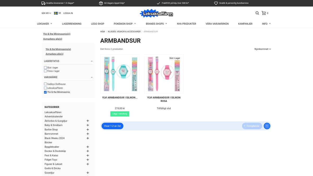 7 Bästa Armbandsur För Barn 2025 – Roliga & Säkra Val - Ylvi & the Minimoomis – Färgglad barnklocka med enhörningstema