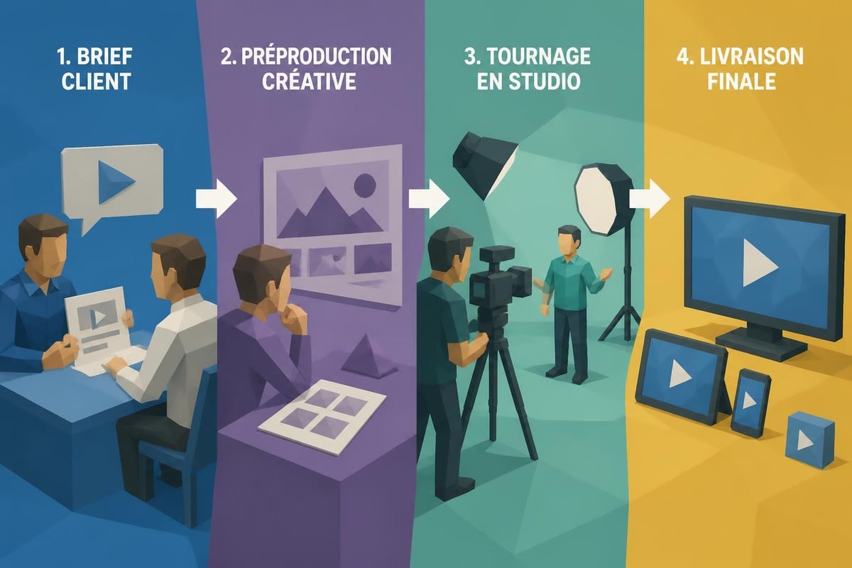 Workflow production vidéo