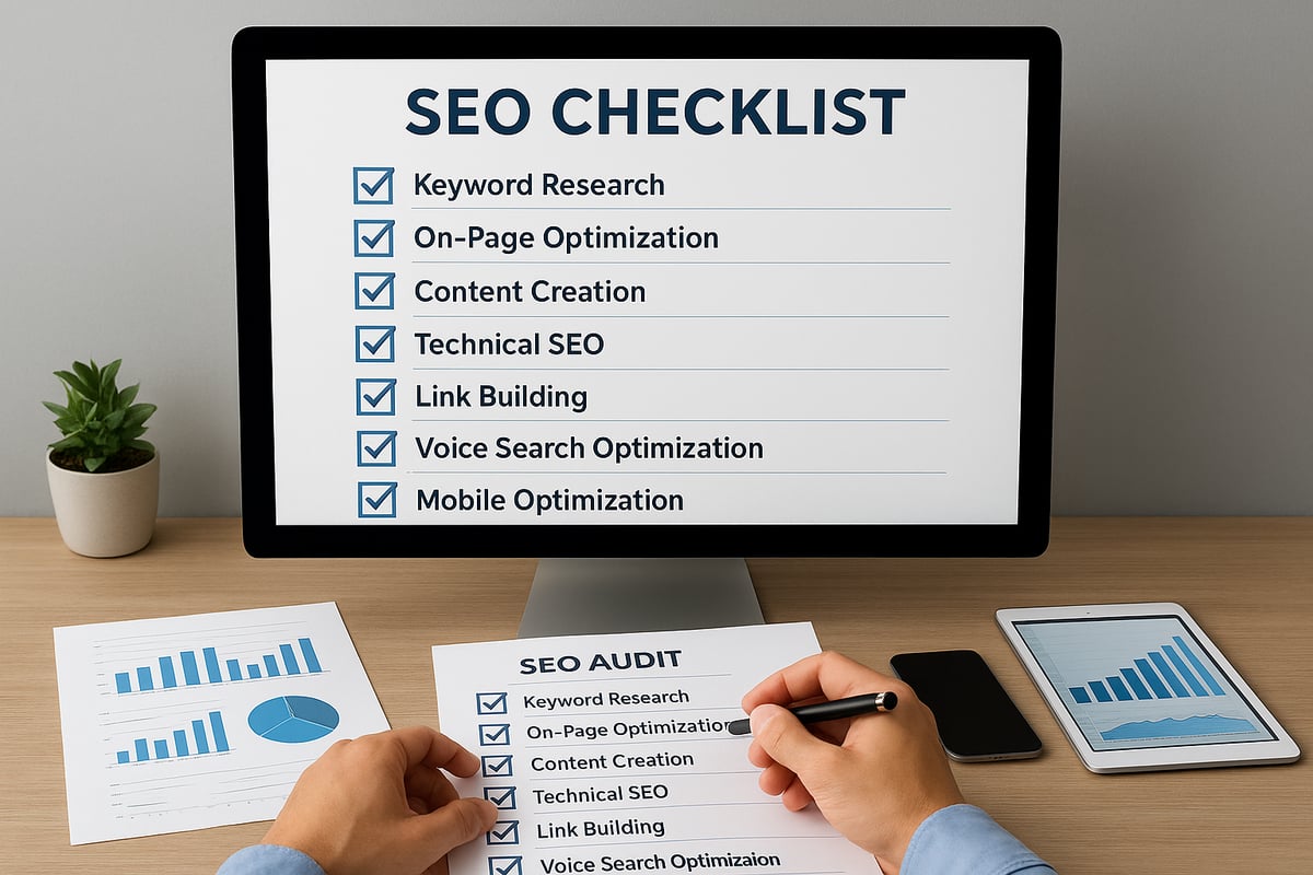 Actionable SEO Checklist for 2026