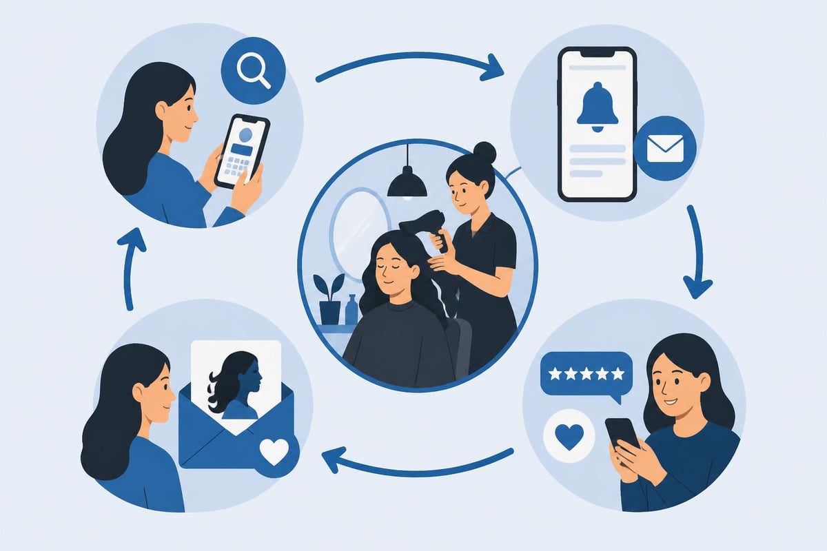 Client journey optimization