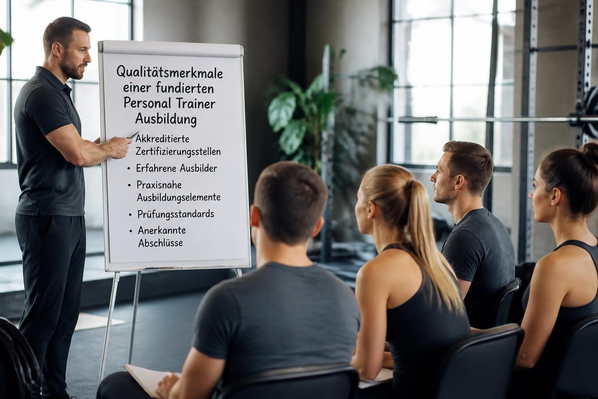 Qualitätsmerkmale Ausbildung