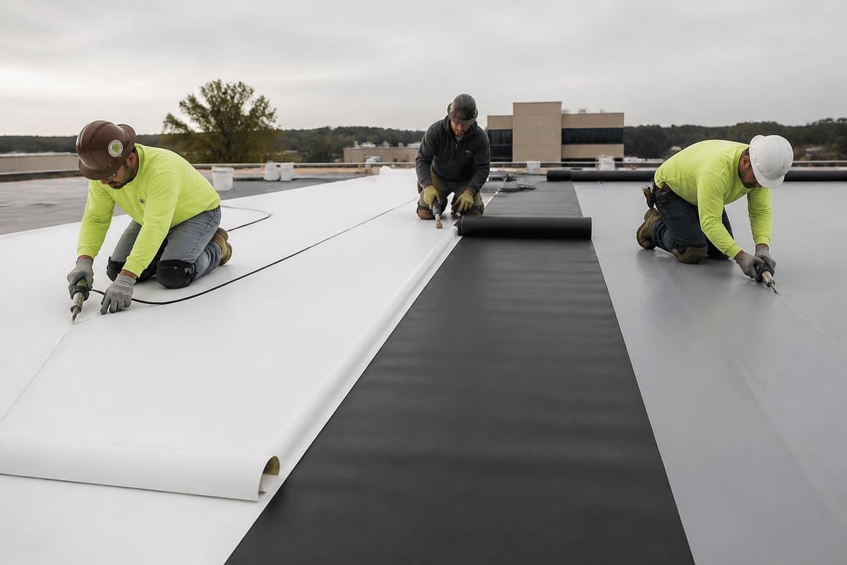 Commercial roofing membrane comparison