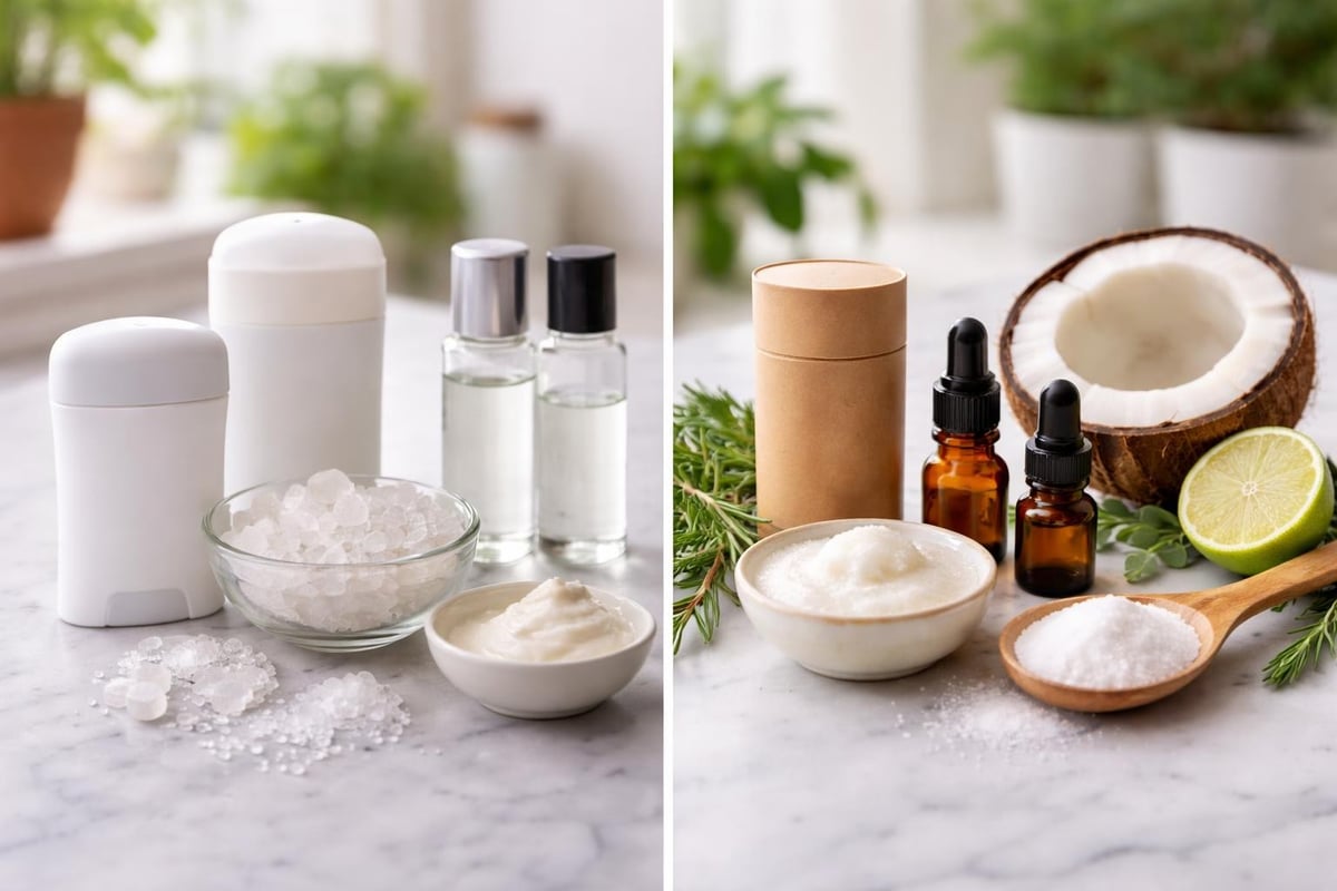 Naturlige deodorantingredienser