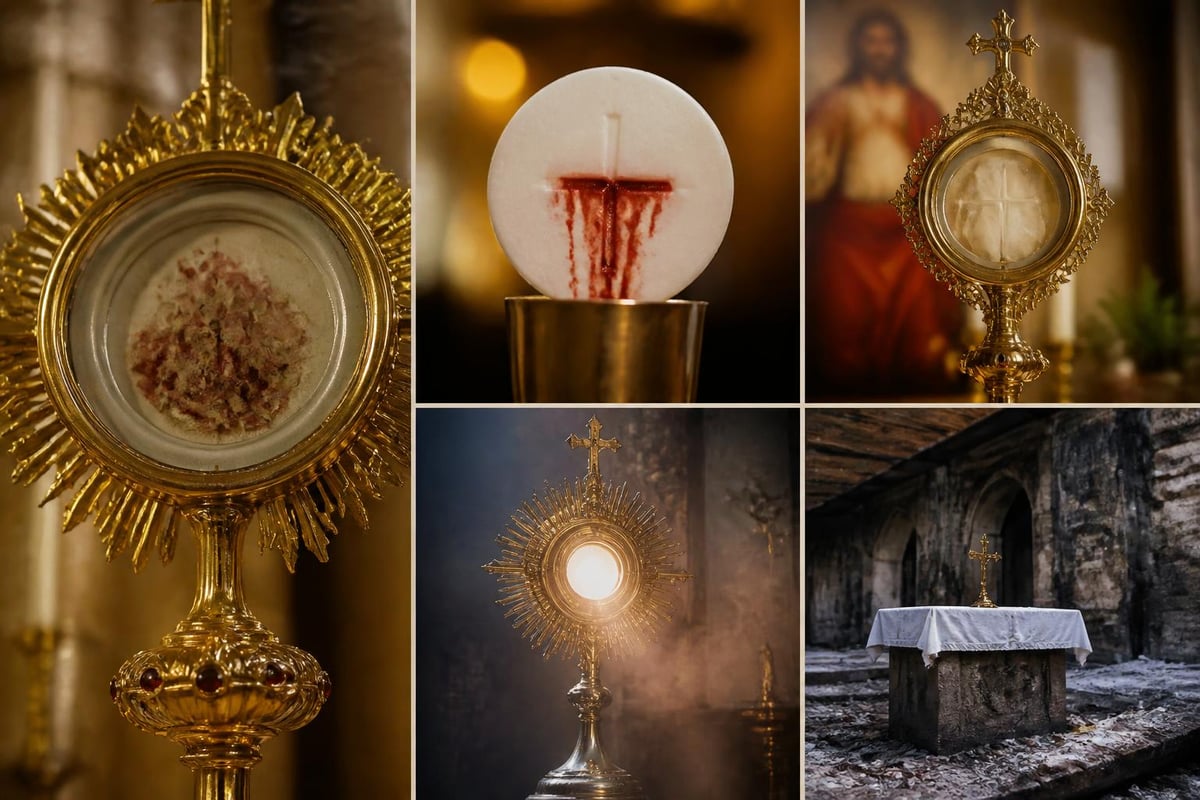 Categories of Eucharistic miracles
