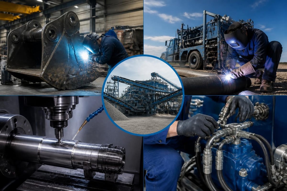 Welding fabrication services across industries