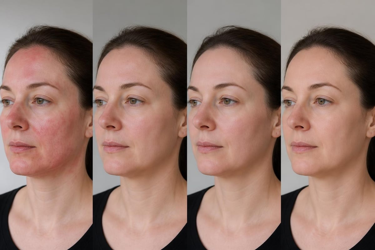 CO2 laser recovery stages