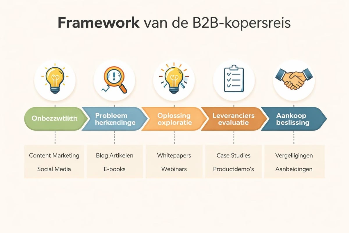 B2B buyer journey framework