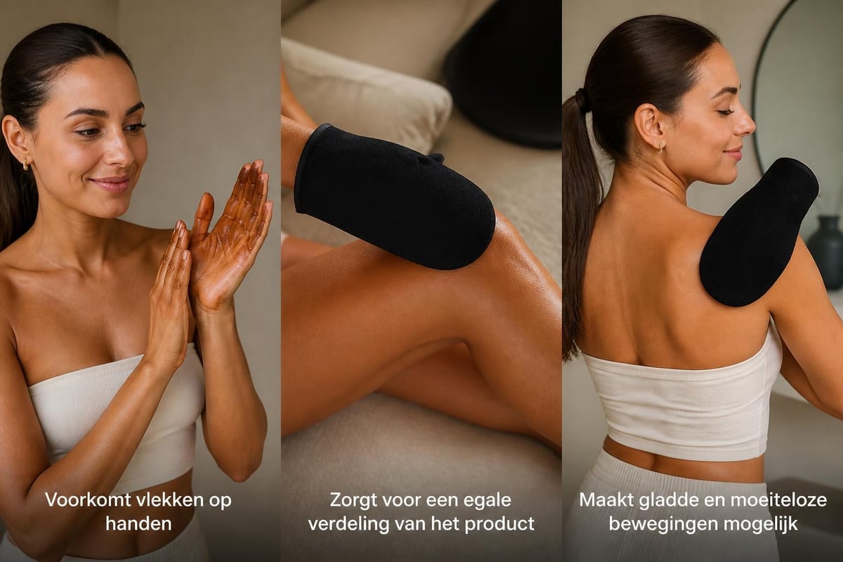 Self tan glove application benefits