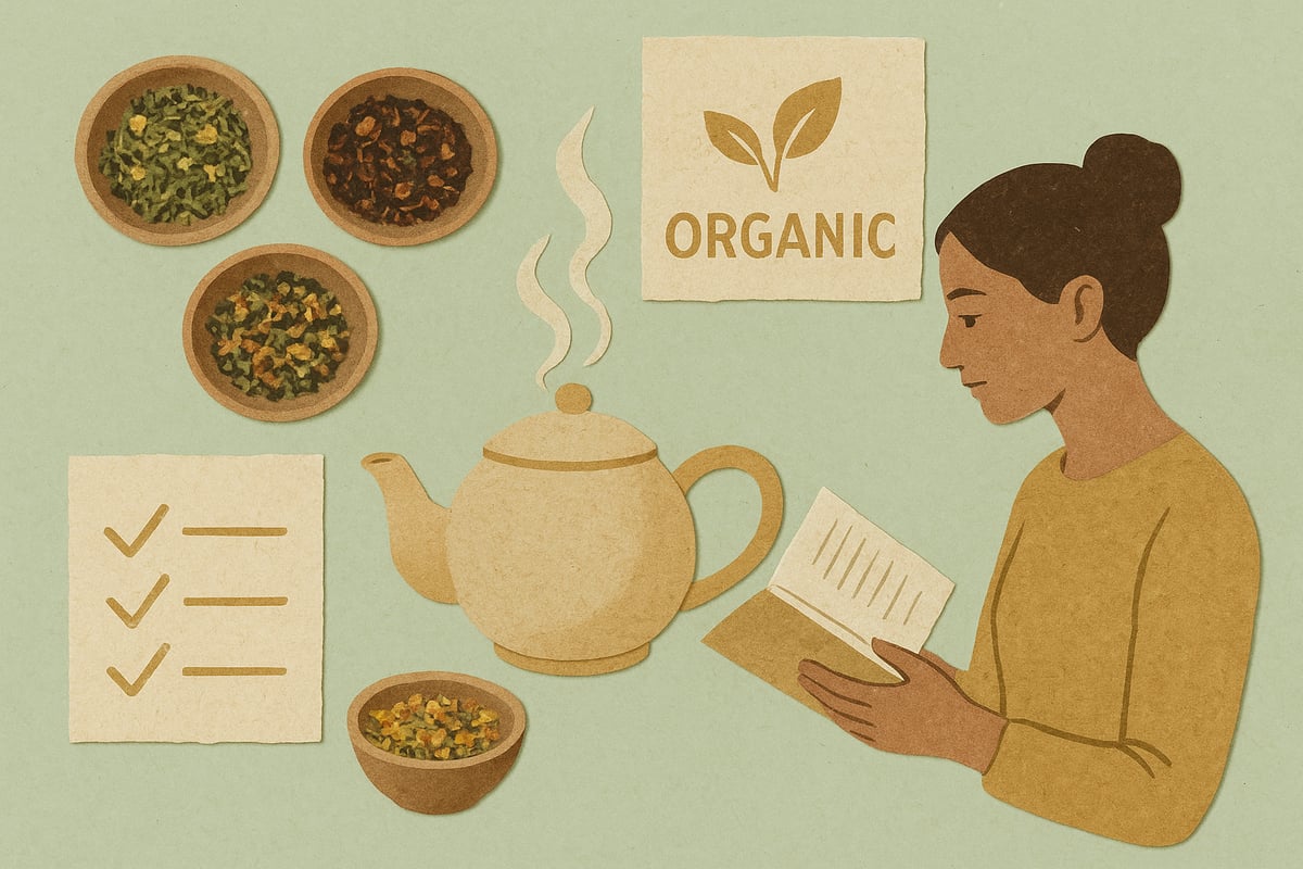 How to Choose and Use Herbal Teas Safely