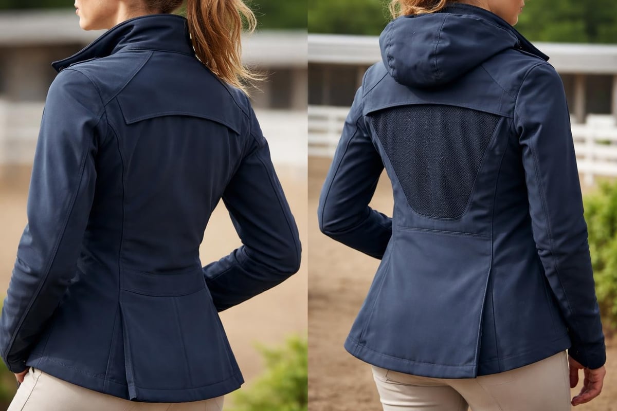 Riding jacket technical features