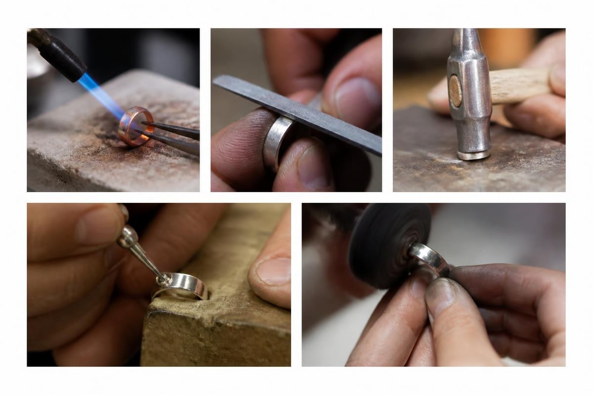 Ring making metalworking techniques