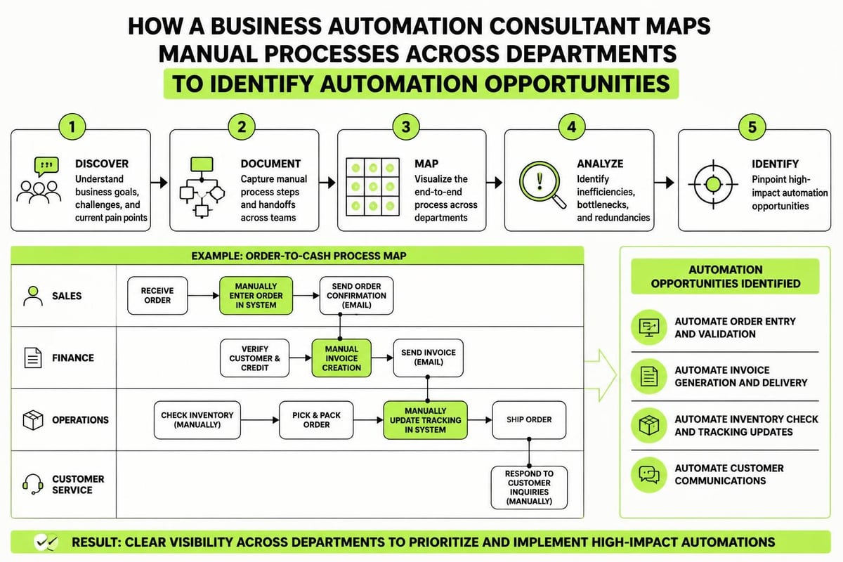 Automation workflow mapping