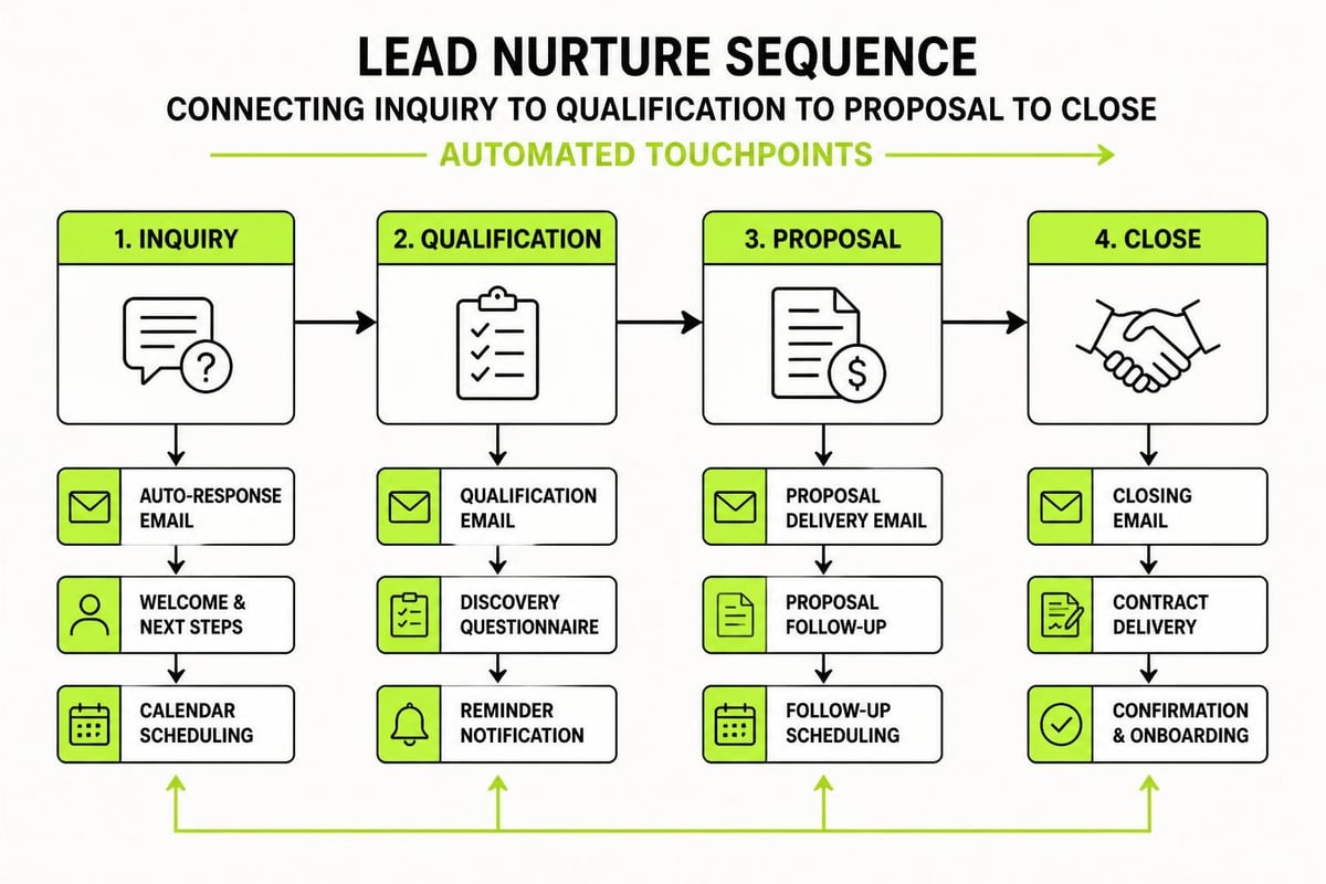 CRM automation workflow