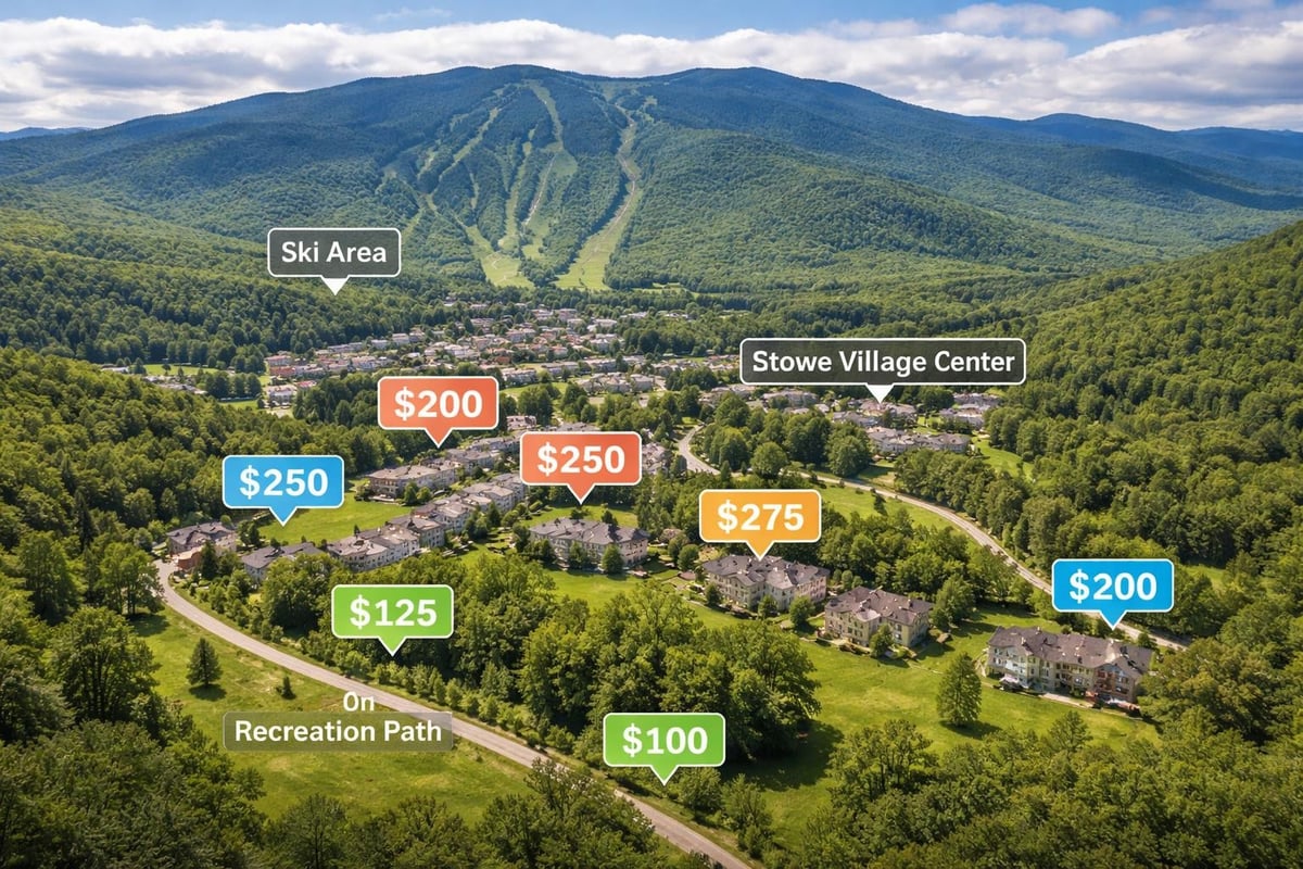 Location pricing differences