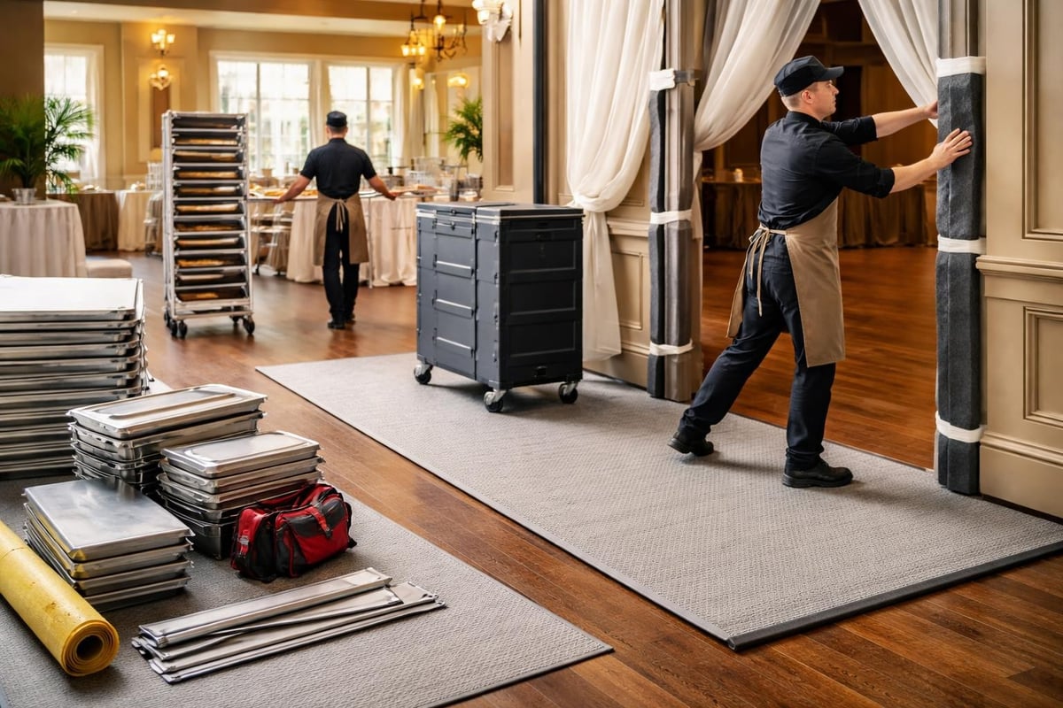 Catering venue protection strategies