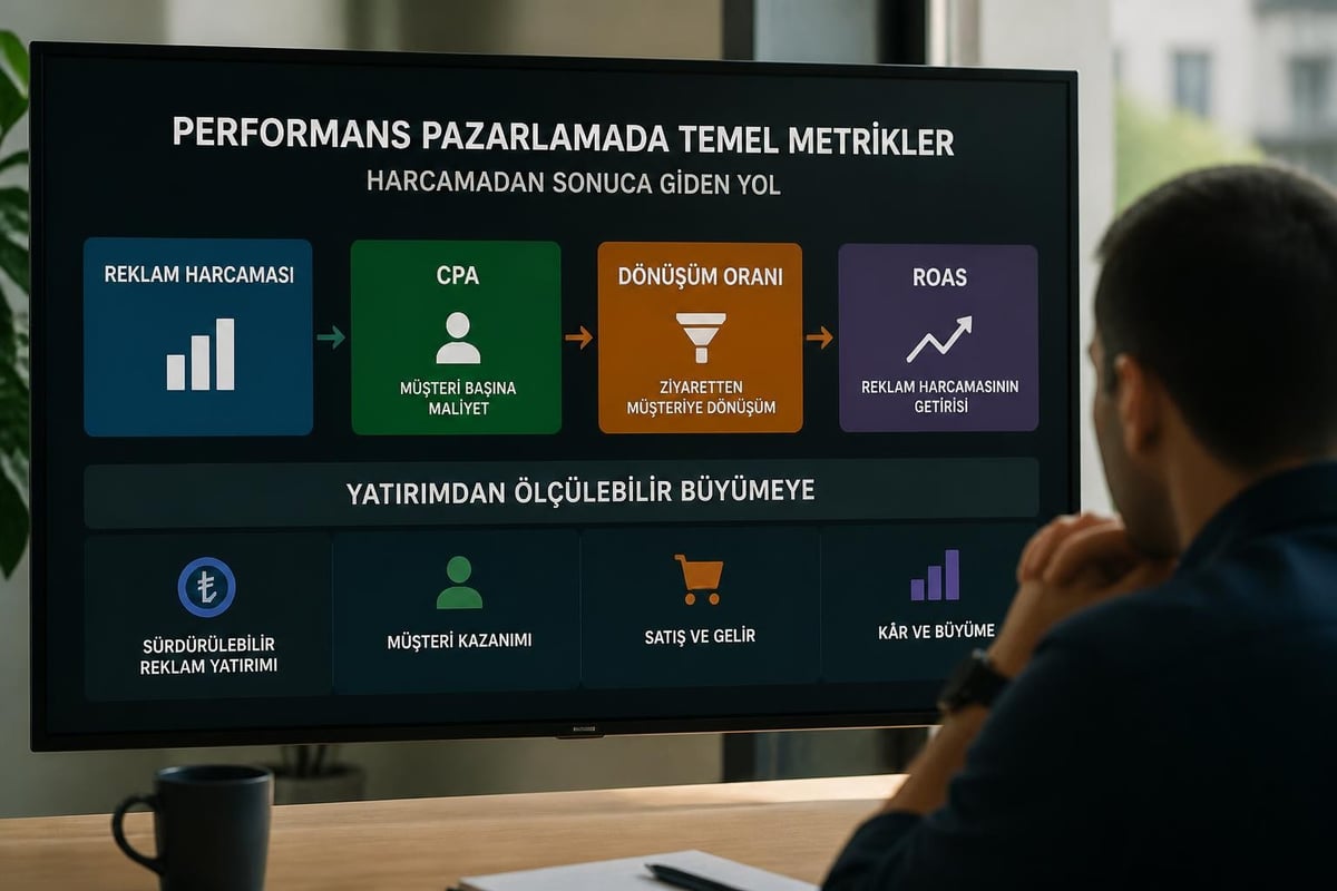 Performans pazarlama metrikleri