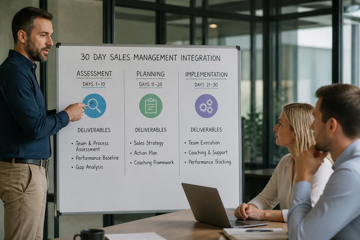 Fractional sales leader onboarding timeline