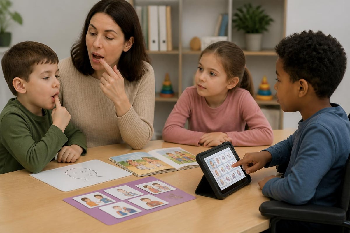 Speech therapy techniques