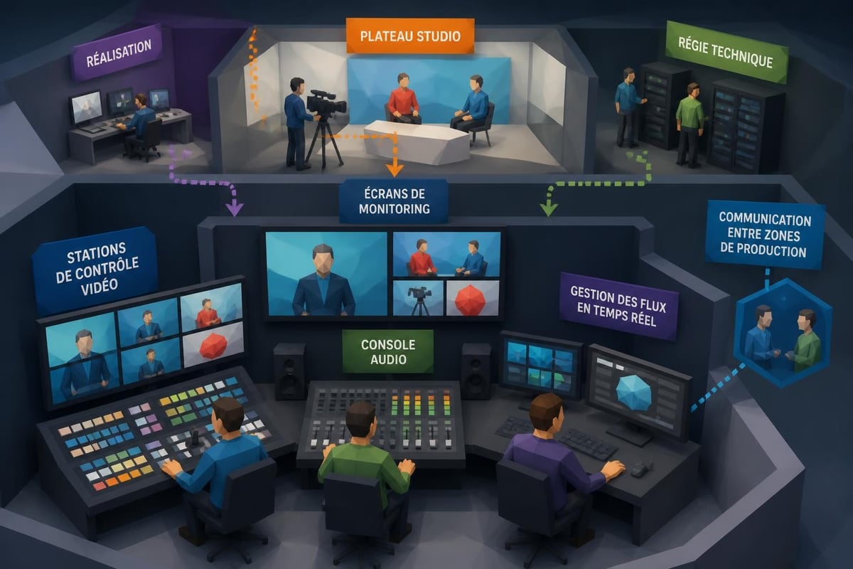 Configuration de régie vidéo