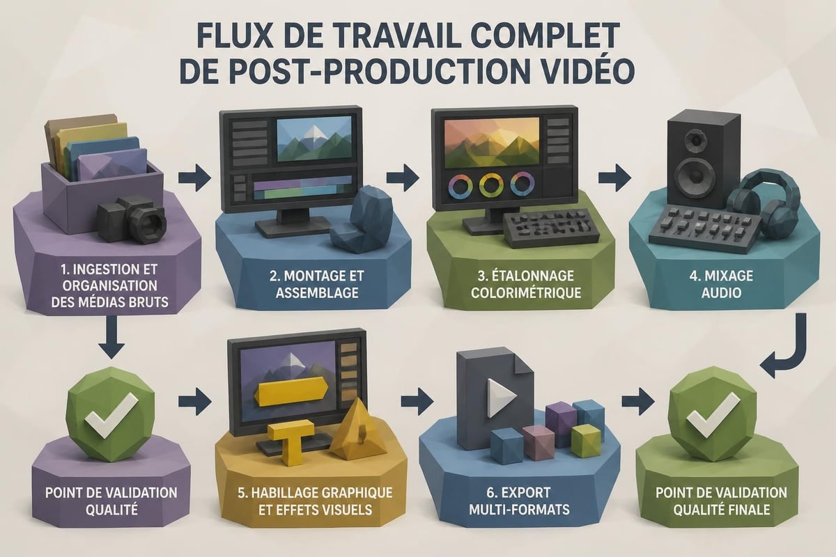 Workflow post-production
