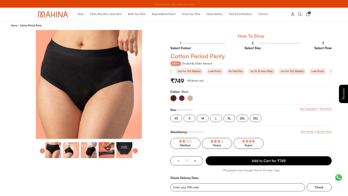 7 Confidence Panties That Redefine Comfort in 2026 - Mahina Everyday Hero Period Panty