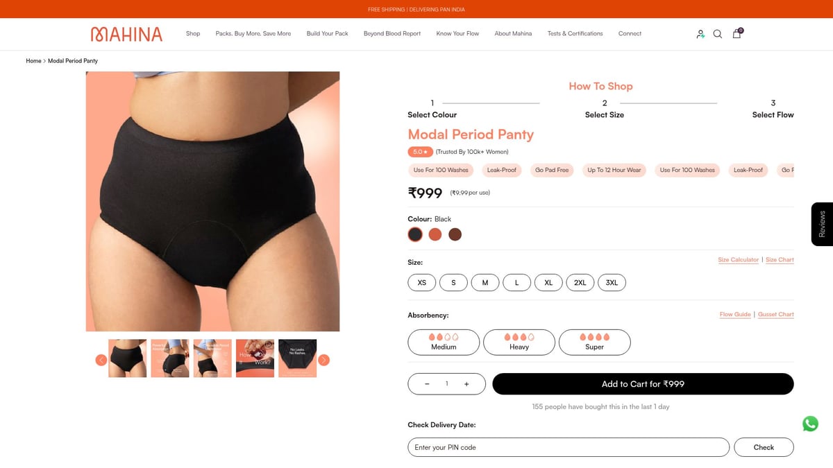 7 Confidence Panties That Redefine Comfort in 2026 - Mahina Oh So Soft Period Panty
