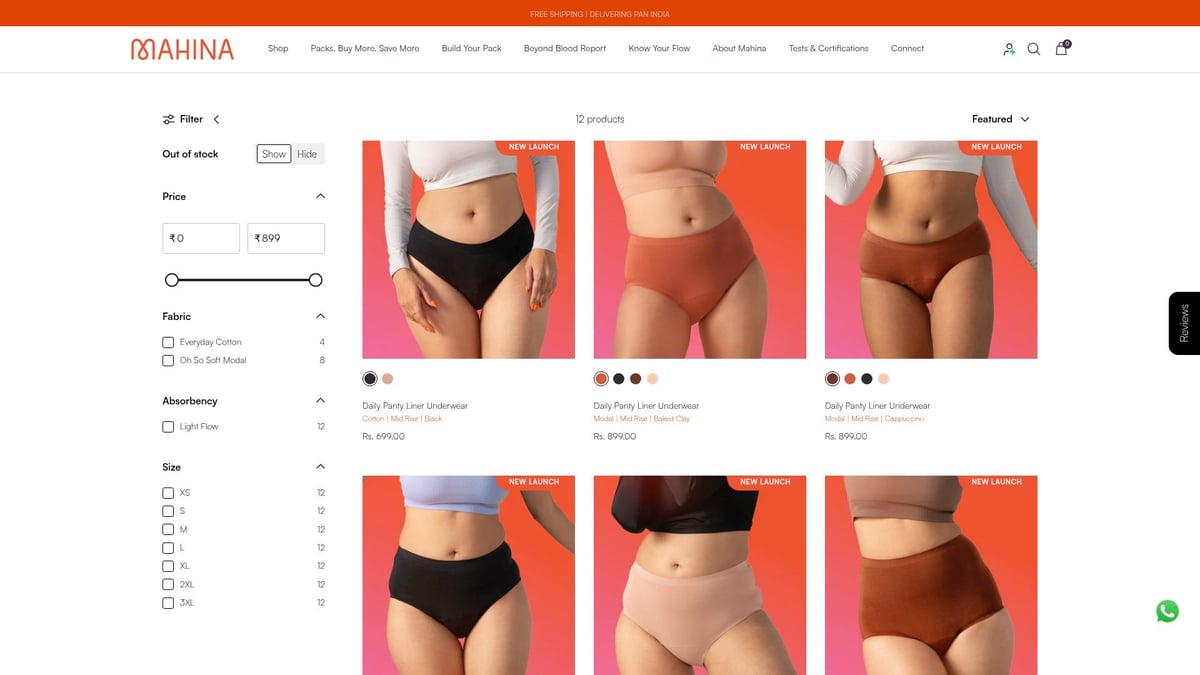 7 Confidence Panties That Redefine Comfort in 2026 - Mahina Daily Panty Liner Underwear