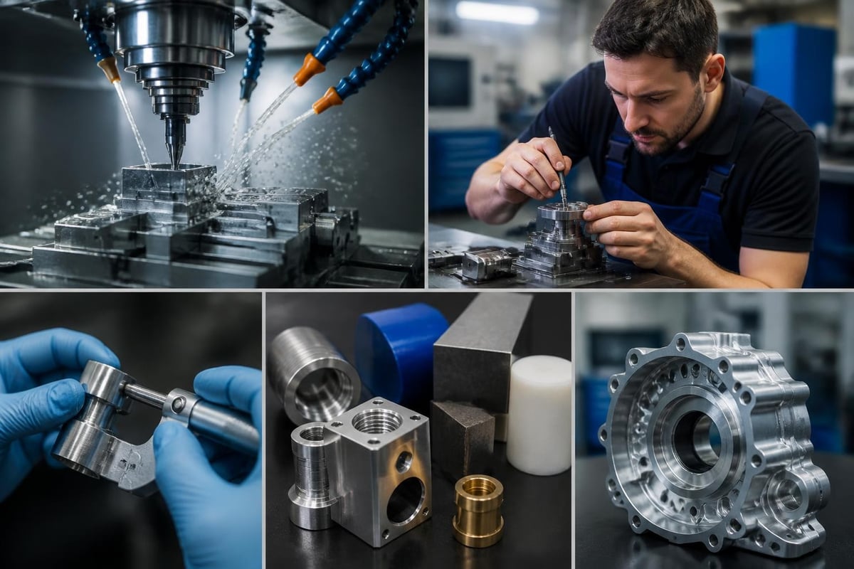 Machining company service capabilities