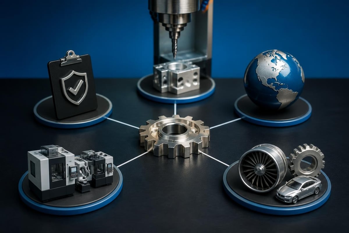 Machining partner selection criteria
