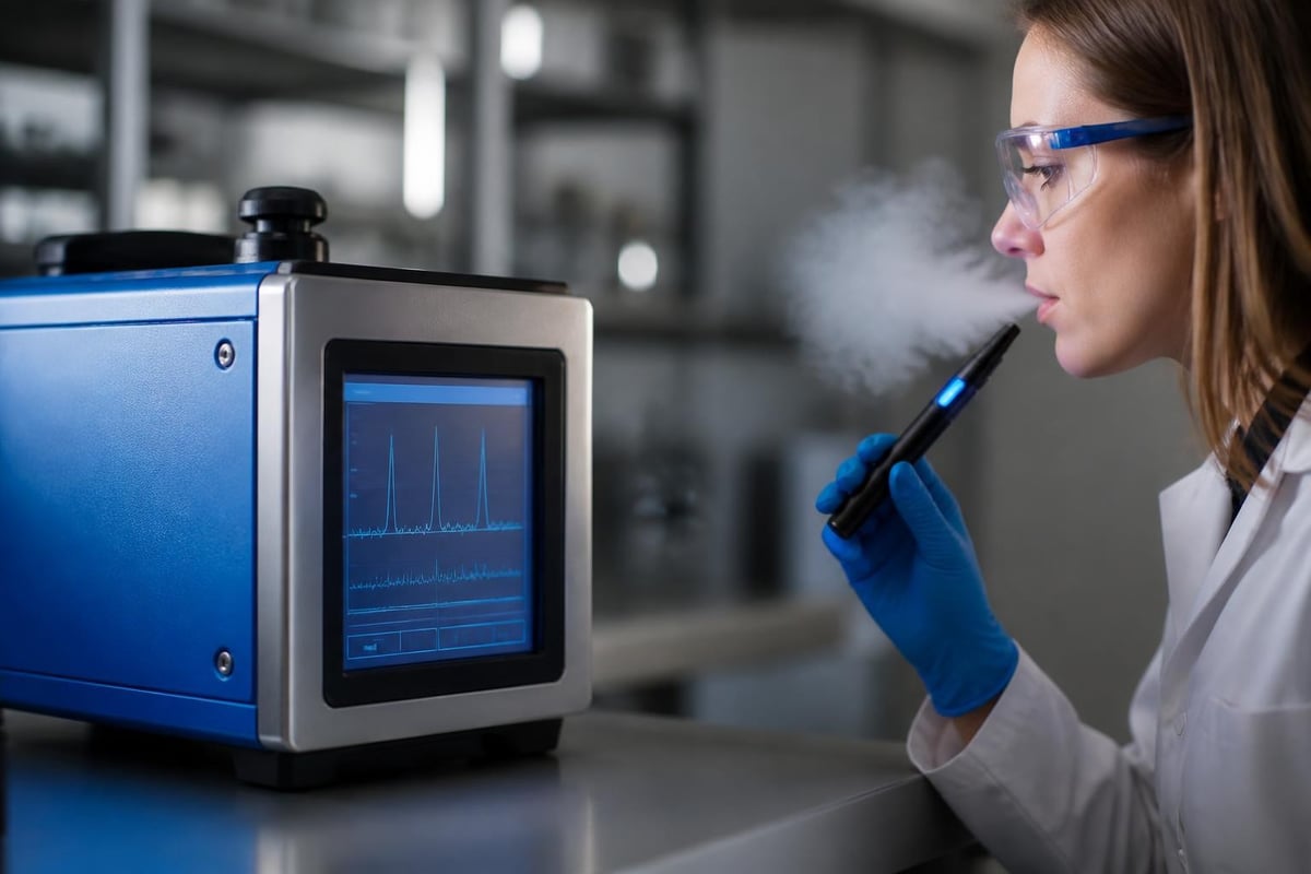 Sensor technology detecting vape aerosols