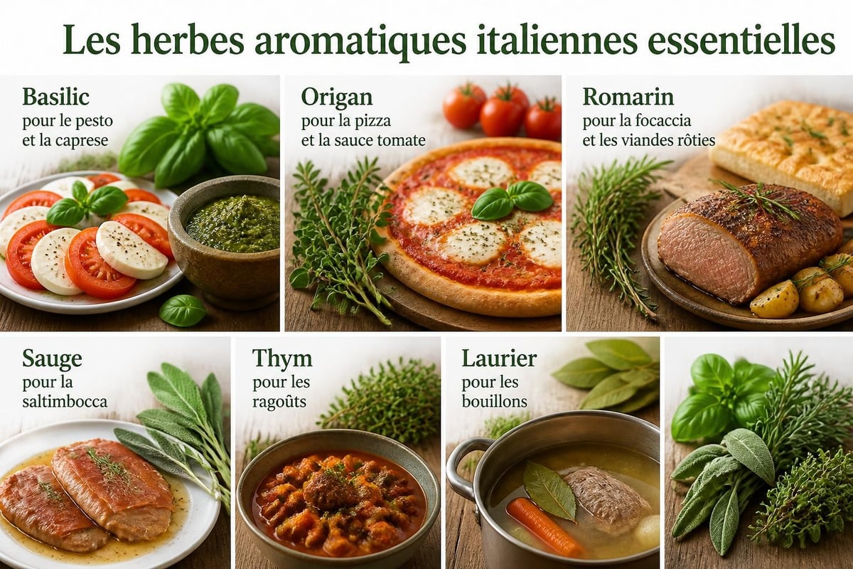 Herbes aromatiques italiennes