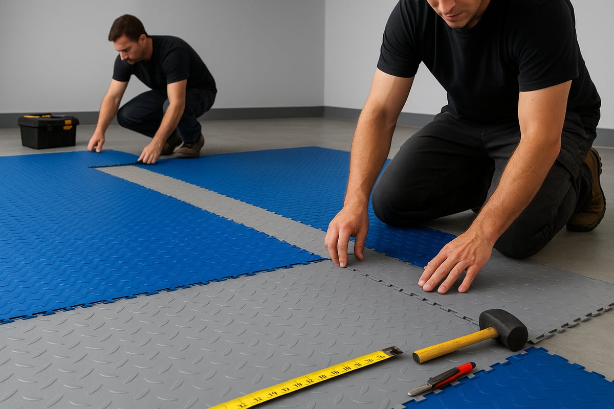 Step-by-Step Swiss Track Flooring Installation Guide