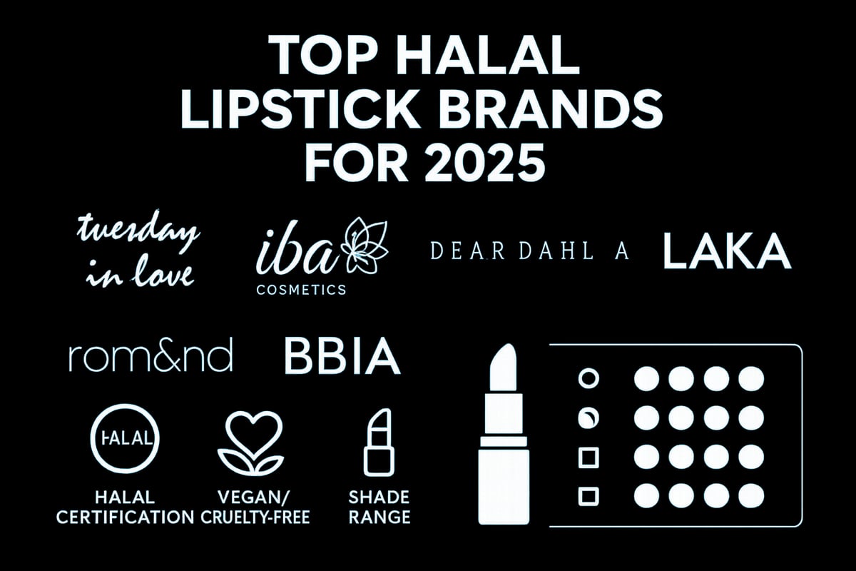 Top Halal Lipstick Brands and Must-Try Products for 2025