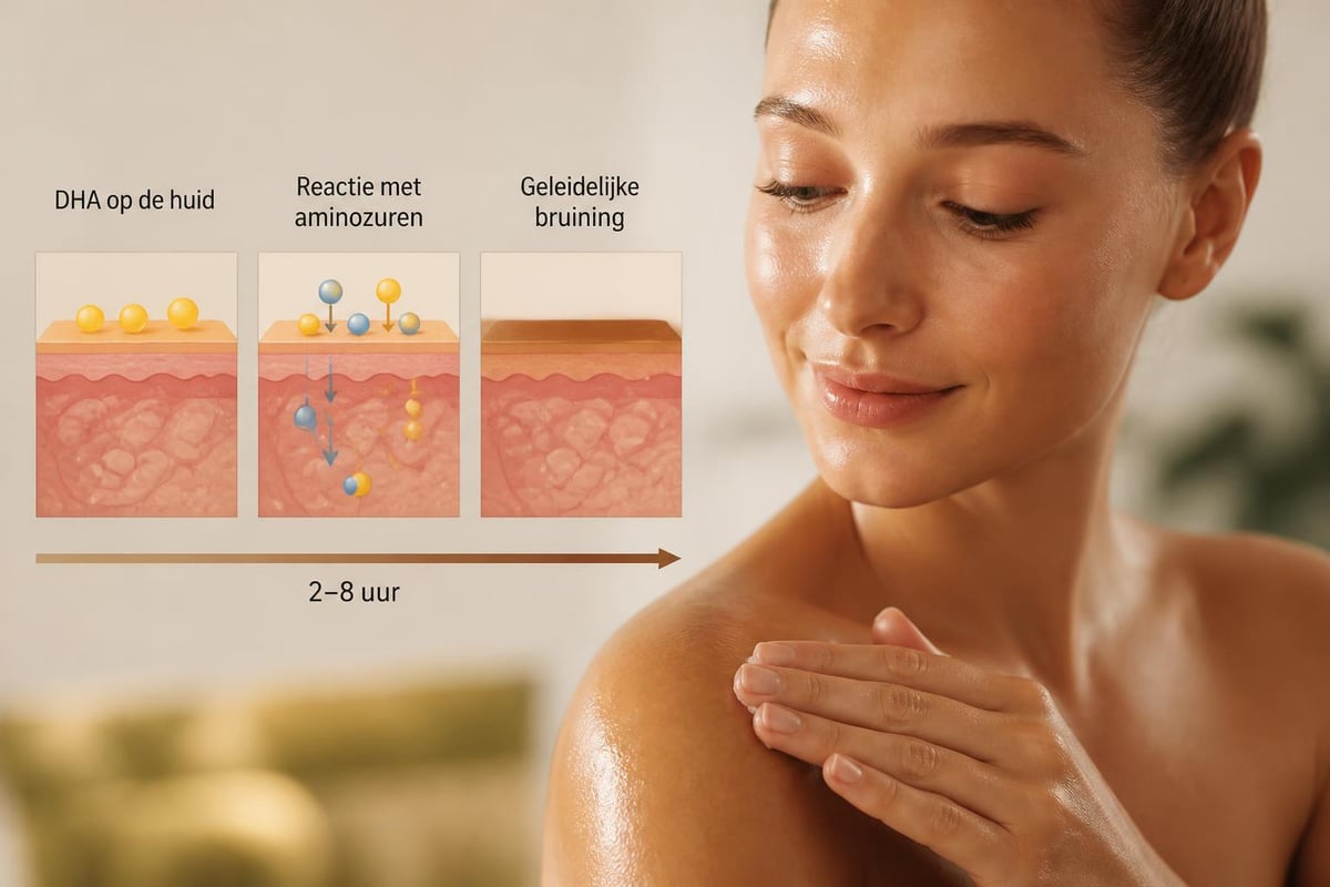 How self-tanning body lotion works