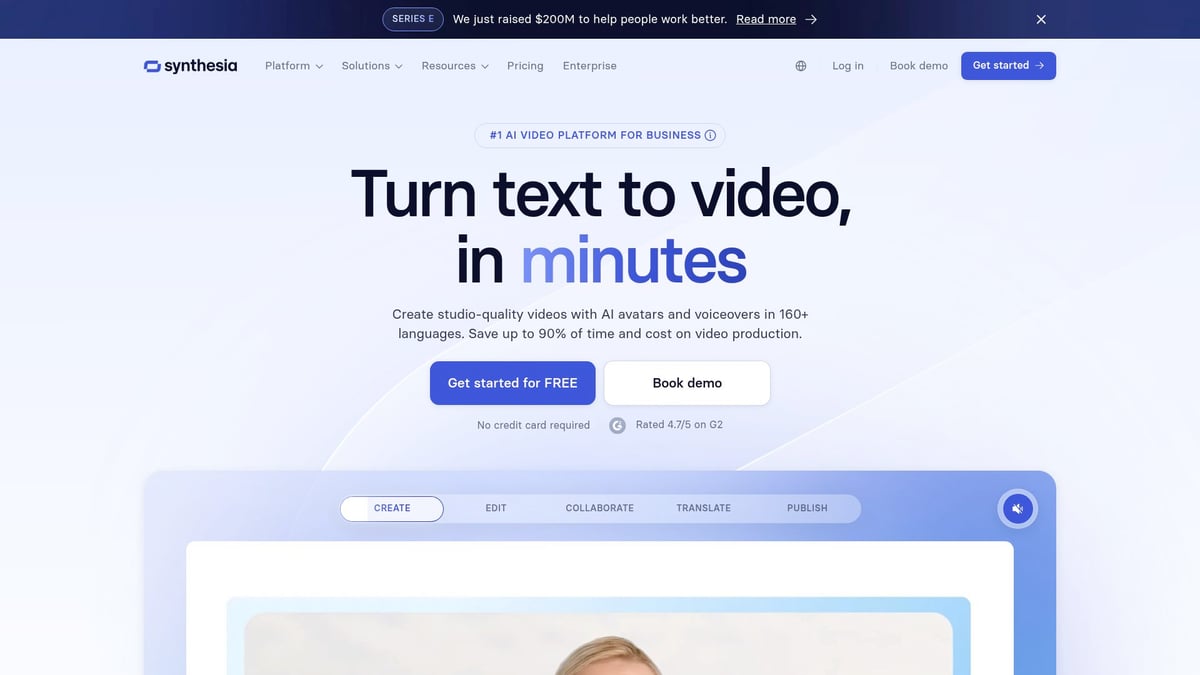 9 Brilliant Free Video Maker AI Tools to Try in 2026 - Synthesia