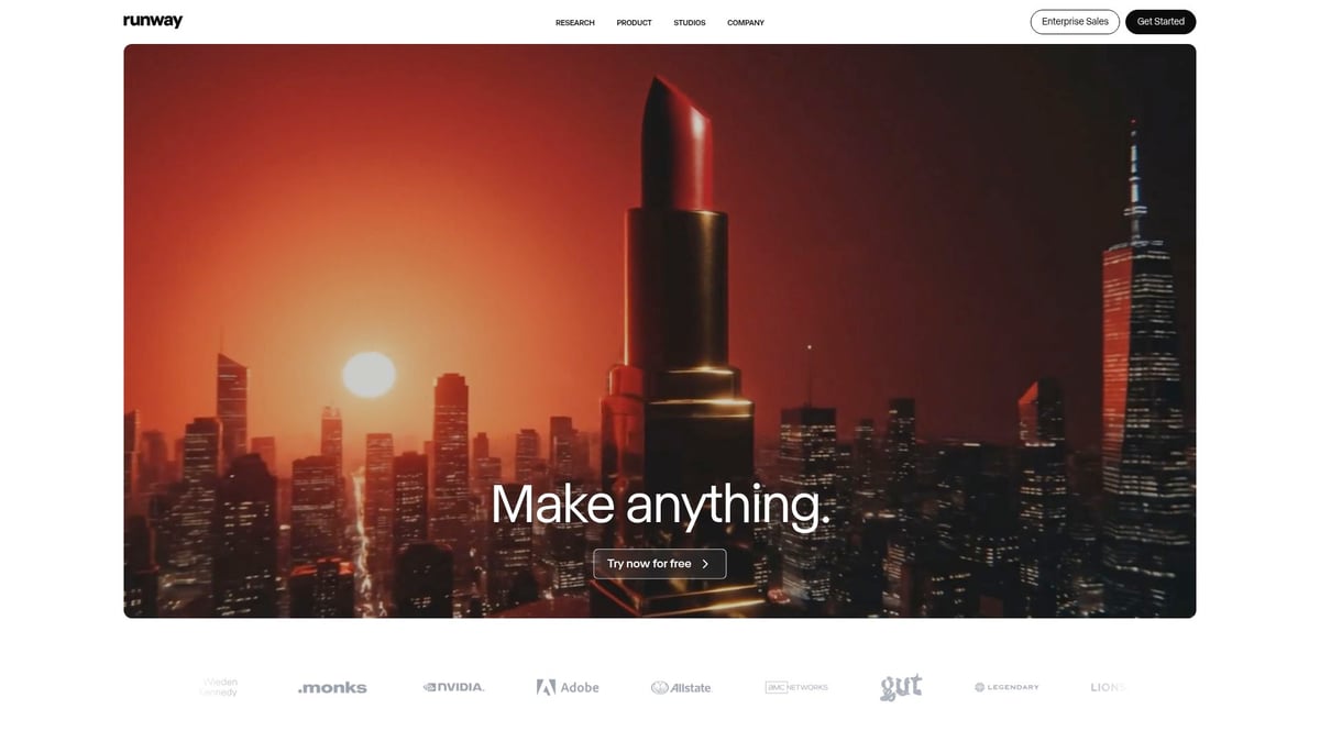 9 Essential Top AI Video Generator Picks for 2025 - Runway