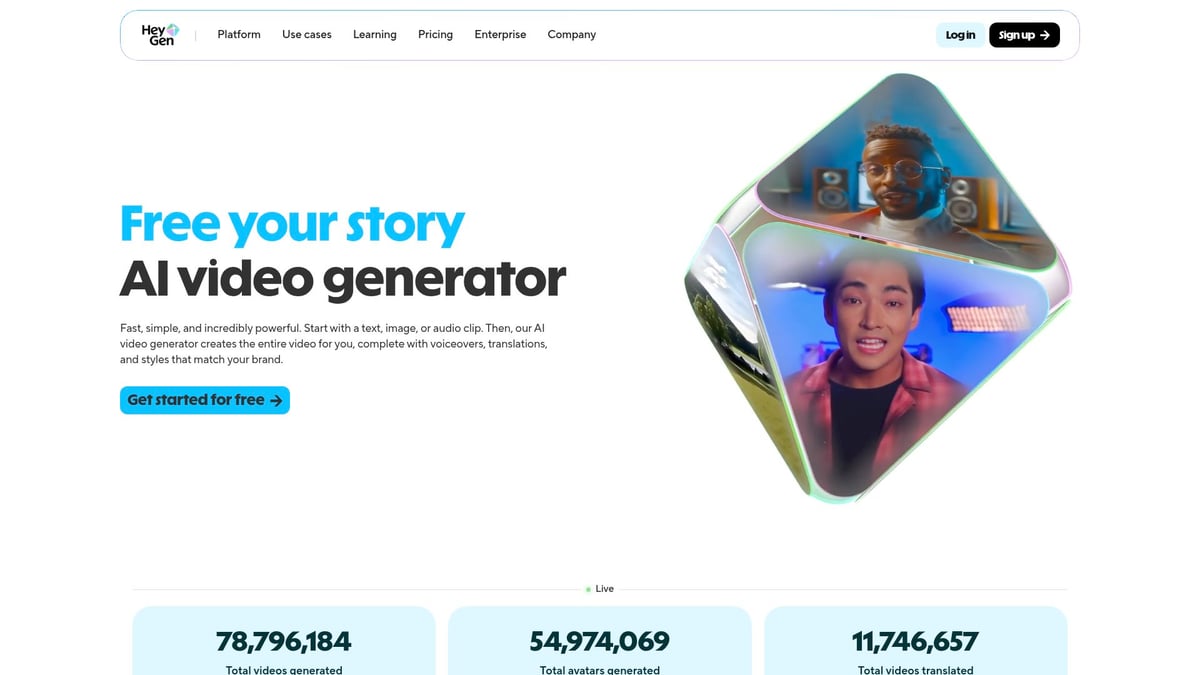 9 Essential Top AI Video Generator Picks for 2025 - HeyGen