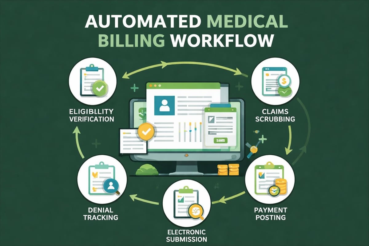 Medical billing automation workflow