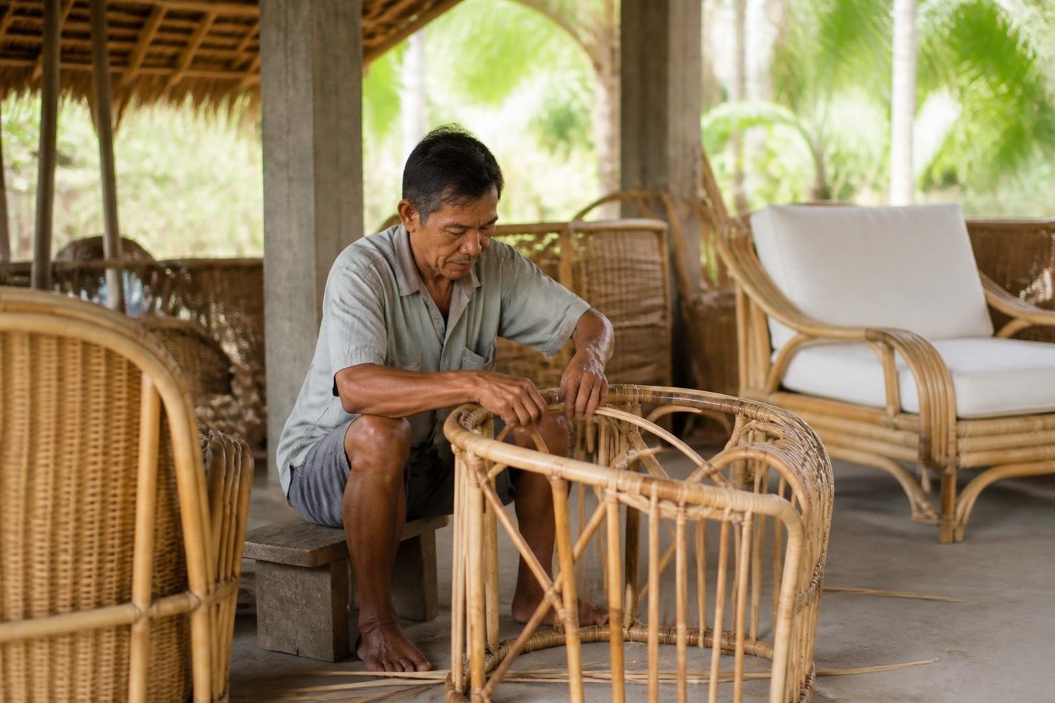 Handmade Rattan Furniture Indonesia: Artisan Craftsmanship