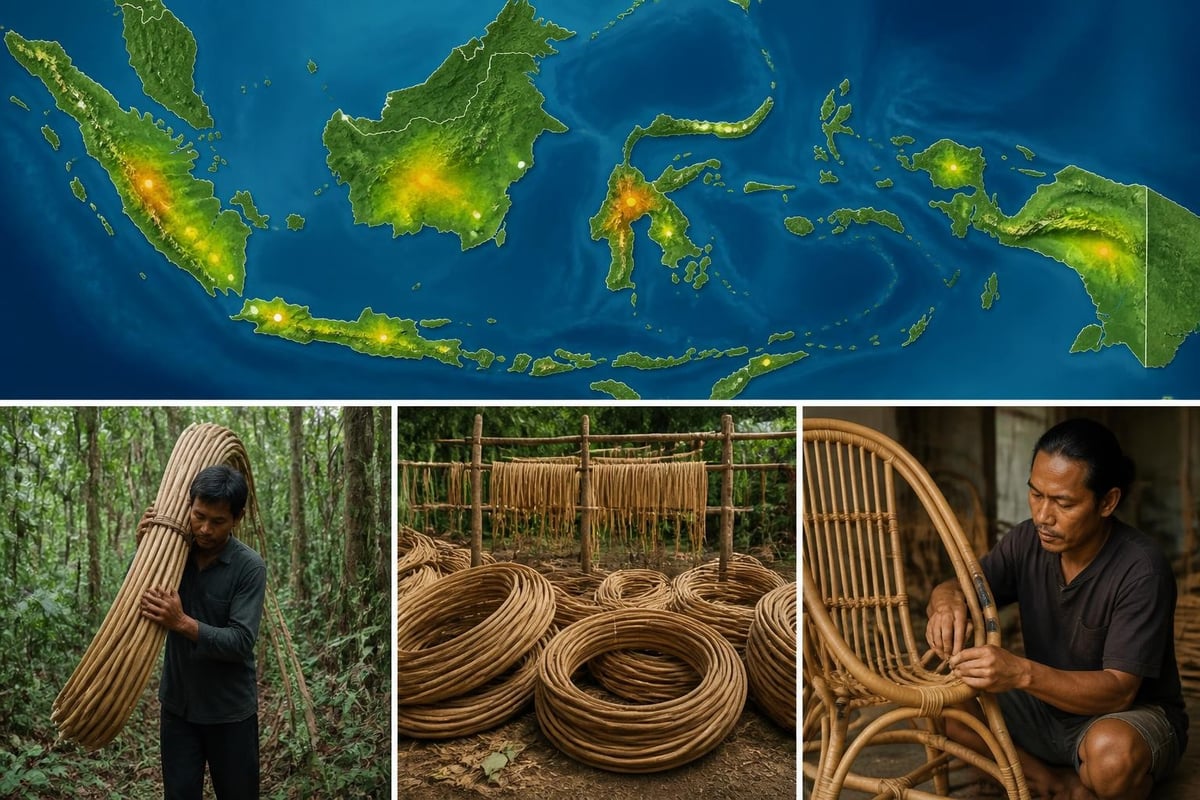 Rattan species diversity