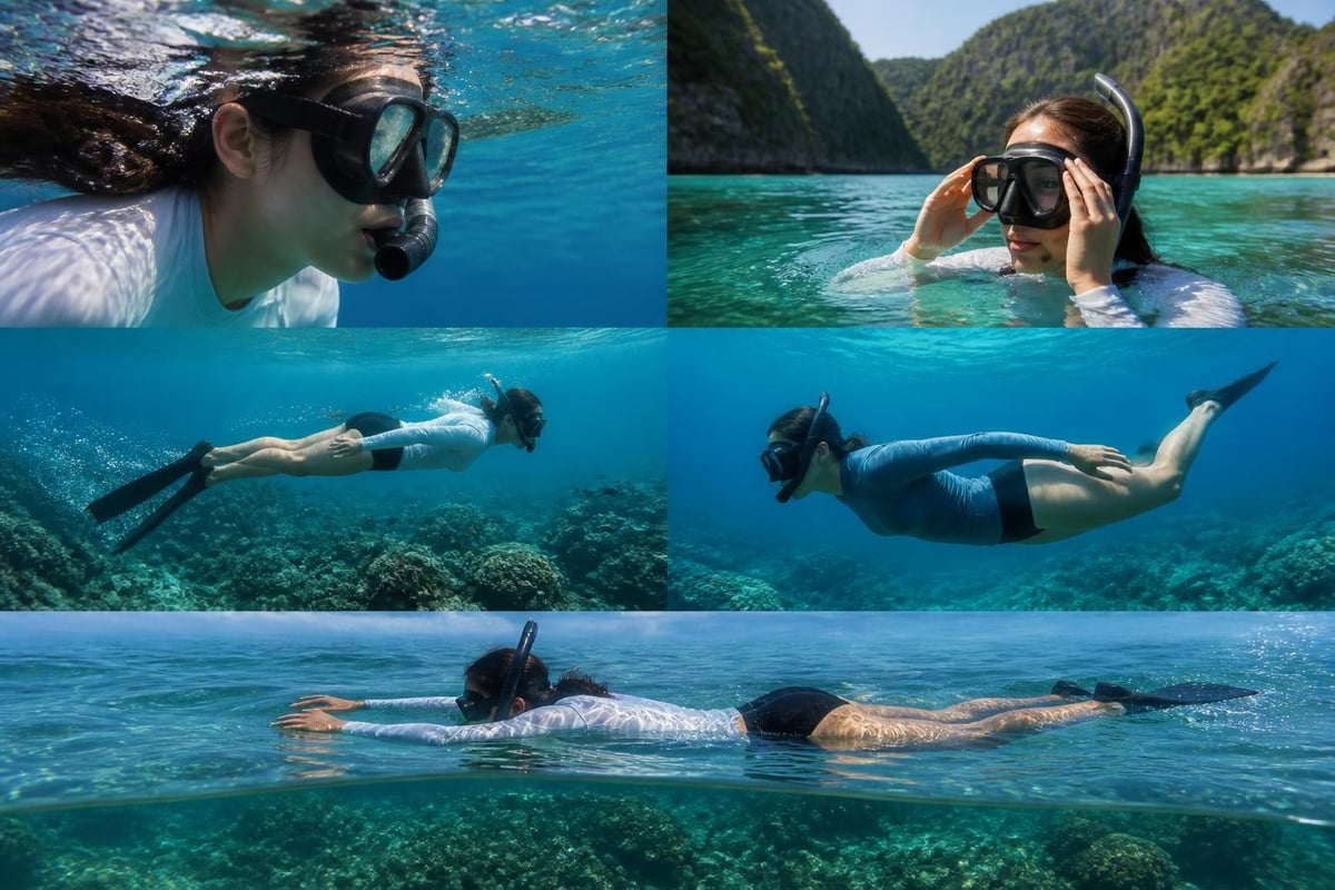 Snorkeling instruction fundamentals