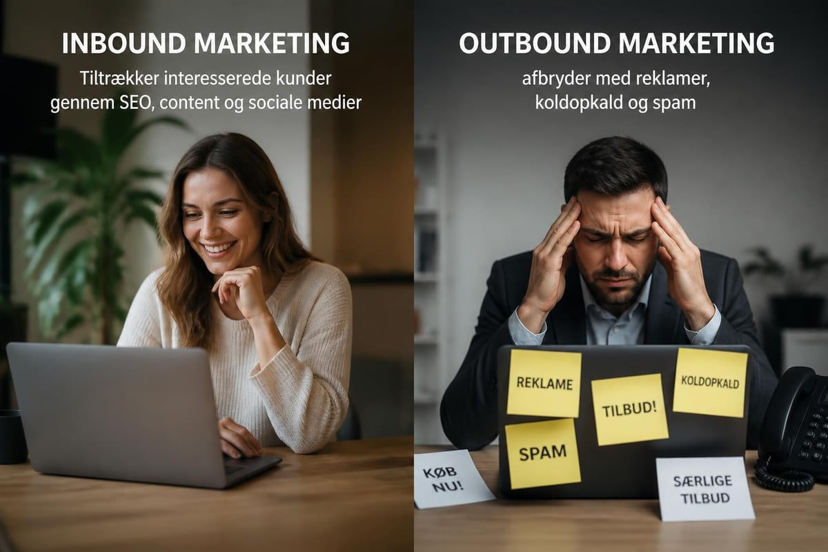 Inbound vs outbound marketing