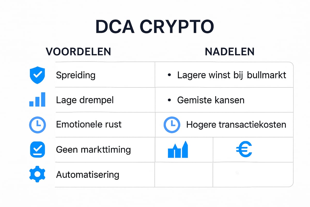 De Voordelen en Nadelen van DCA in Crypto